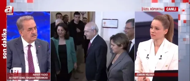 AK Parti Genel Başkan Yardımcısı Hayati Yazıcı A Haber’de