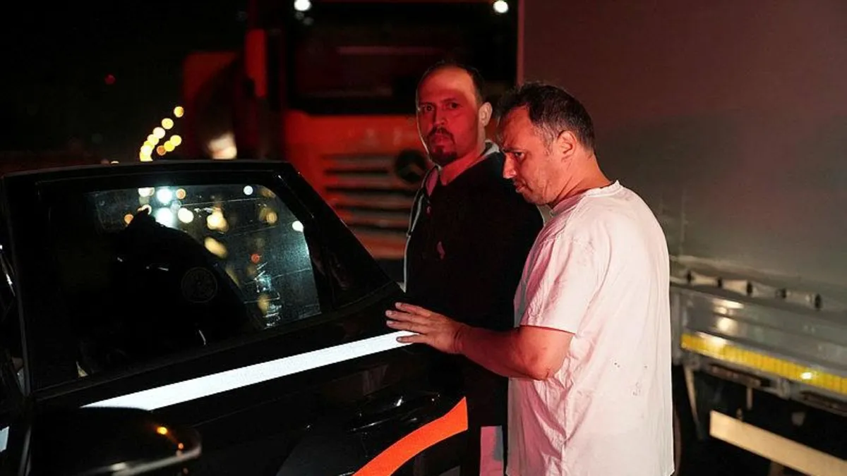 Alkollü sürücü kaza yaptı! Yakınını şoför diye tanıttı