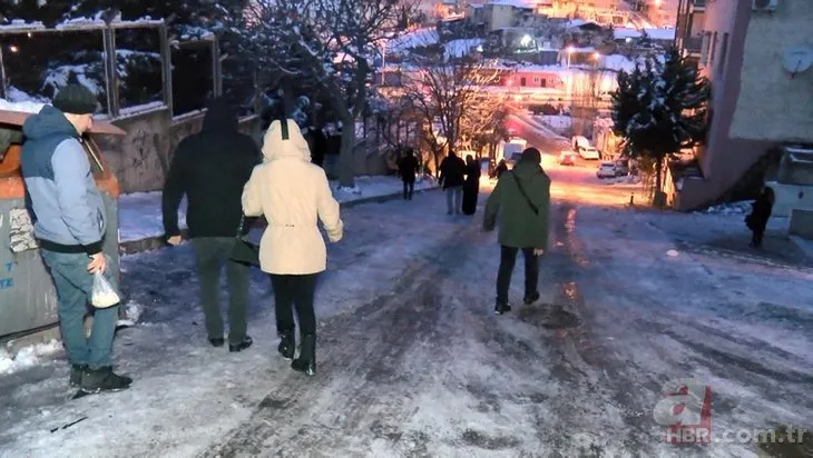 Kar bitti çilesi devam ediyor! Yollar buz pistine döndü vatandaş isyan etti: Yeterli tuzlama yapılmadı