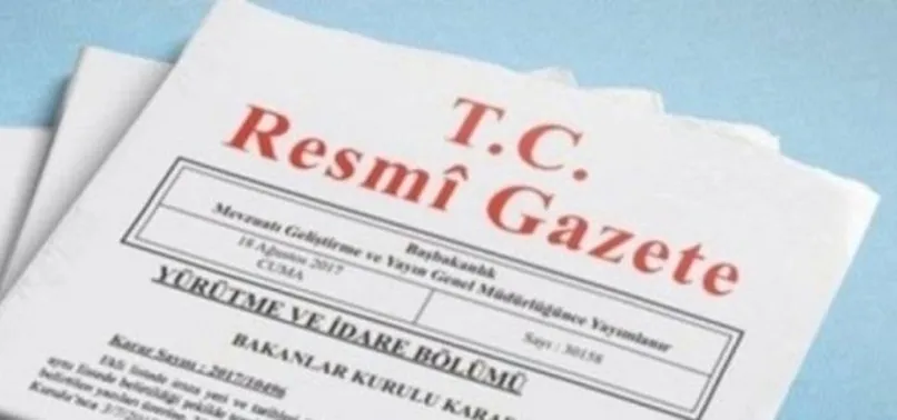 Atama kararları Resmi Gazete'de yayımlandı