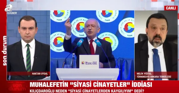 CHP lideri Kemal Kılıçdaroğlu 7 yıldır aynı sözleri söylüyor! Melik Yiğitel’den A Haber’de ’Siyasi cinayet’ deşifresi