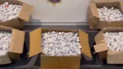 Tıra gizlenmiş 153 bin 615 sentetik ecza ele geçirildi