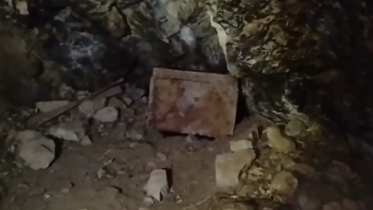 MSB duyurdu: Irak'ın kuzeyinde teröristlere ait bir mağara tespit edildi