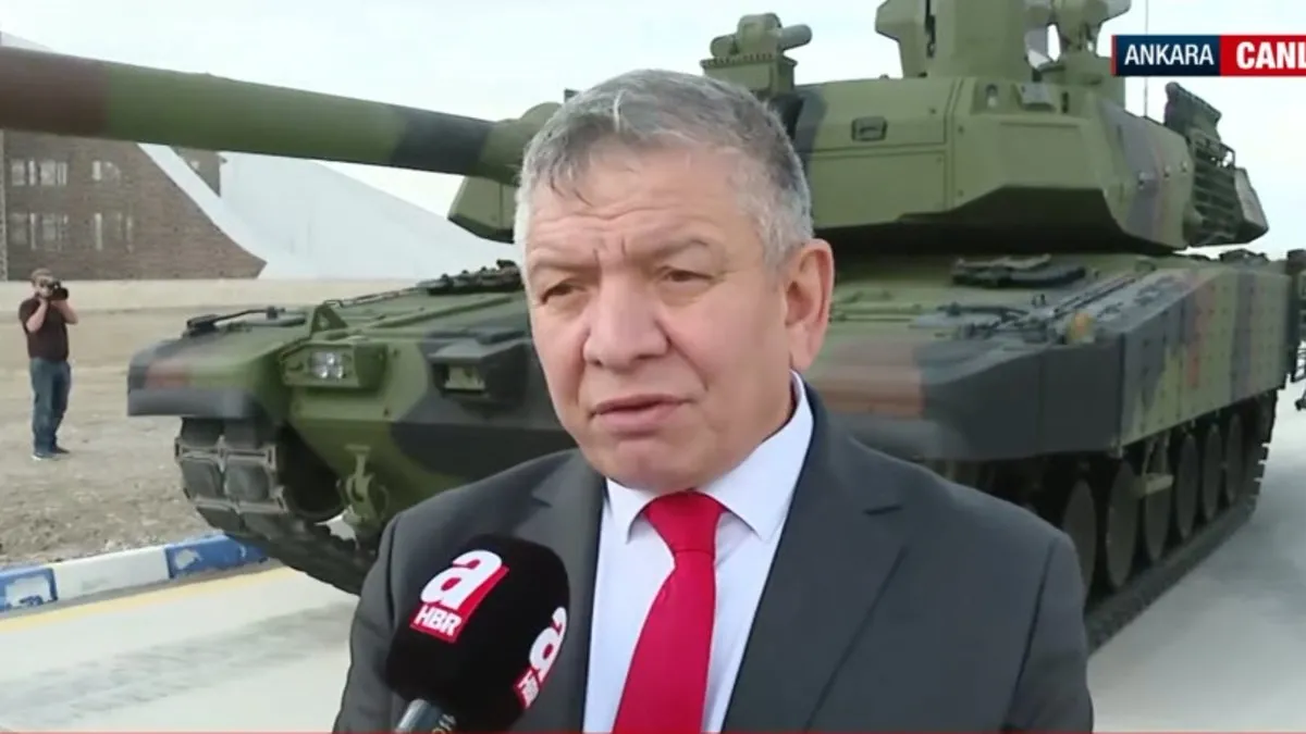 Havada KAAN yerde ALTAY! Özelliklerini tankın önünde anlattı: İnanılır gibi değil
