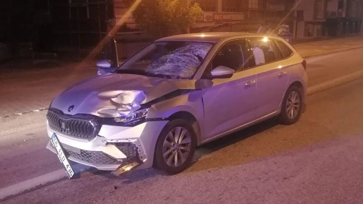 Konya'da otomobilin çarptığı genç kız öldü