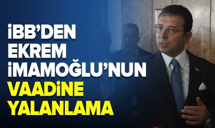 İBB, Ekrem İmamoğlu’nun, ’75 bin öğrenciye ayda 400 TL burs vereceğim’ vaadini yalanladı