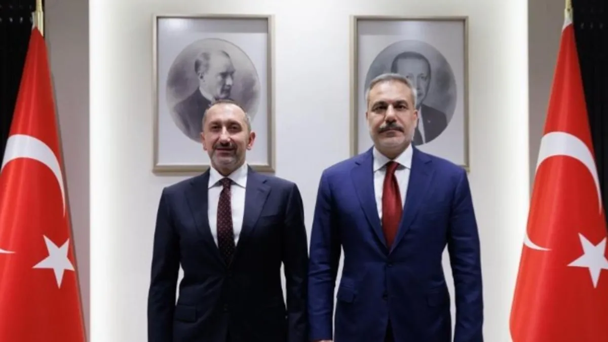 Bakan Fidan Siber Güvenlik Başkanı Önal’ı kabul etti