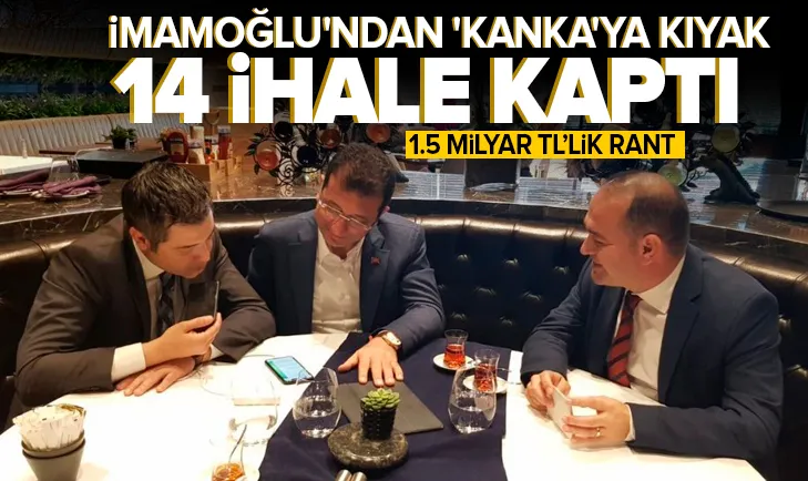 Ekrem İmamoğlu’ndan ’kanka’ya kıyak! CHP’li vekil Özgür Karabat İBB’den 14 ihale kaptı