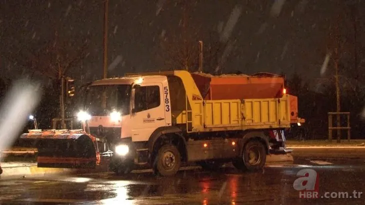 İstanbul’da beklenen kar yağışı etkisini göstermeye başladı | İlk görüntüler - Son Dakika Haberleri