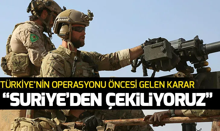 Son dakika: ABD, Suriyeden askerlerini geri çekiyor mu? ABDden son dakika Suriye açıklaması