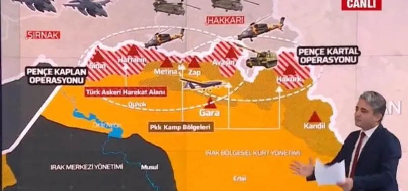 Son dakika: Metina'ya hava destekli kara harekatı! ATAK helikopterleri ve SİHA'lar destek veriyor