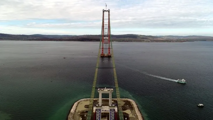 Çanakkale Köprüsü son durum | Çanakkale Köprüsü ne zaman bitecek | Türkiye tarih verdi! Dünyada bir ilk olacak