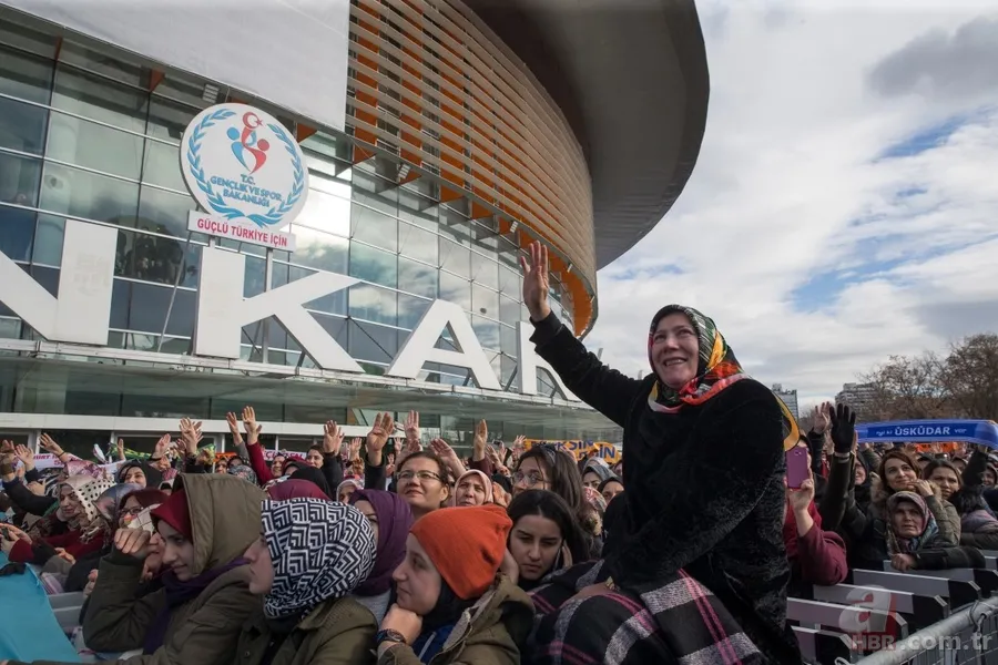 Başkan Erdoğan'a Ankara'da coşkulu karşılama 15