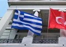 Bakan Çavuşoğlu Yunanistan’da! Türk bayrağı çektiler