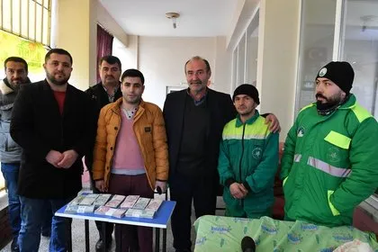 Bursa’da temizlik işçisi çöpten servet buldu!