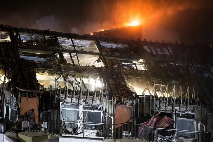 Almanya’nın Bochum kentinde korkutan hastane yangını