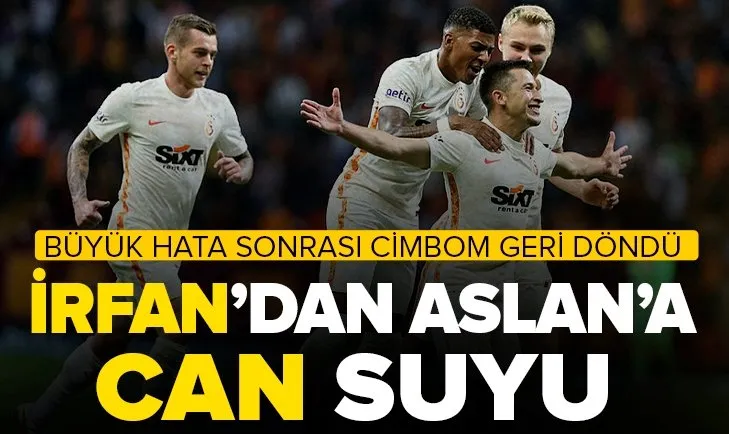 Galatasaray evinde geri döndü