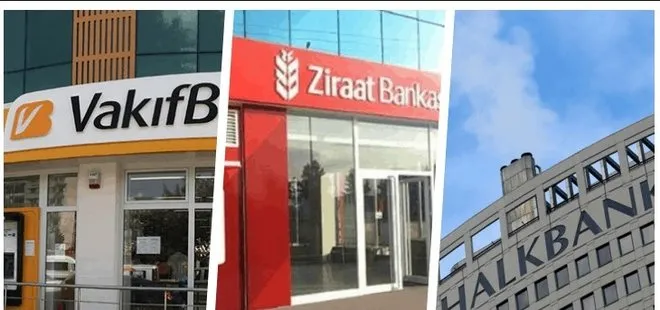 Ziraat Bankası, Halkbank ve VakıfBank’tan normalleşmeye kesintisiz destek! Günde 460 milyon TL