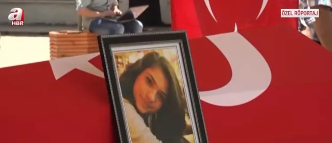 Öğretmenler gününde unutulmadı! Babası şehit Aybüke öğretmeni A Haber’e anlattı