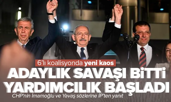 6lıda yeni kaos! Adaylık bitti yardımcılık başladı