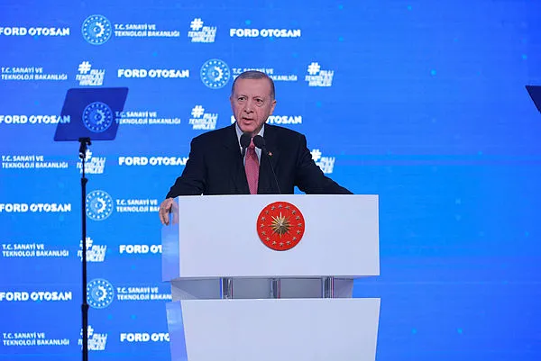 Başkan Erdoğan’dan Ford Otosan Açılış Töreni’nde önemli açıklamalar: 2030’da Avrupa’nın üretim üssü olacağız