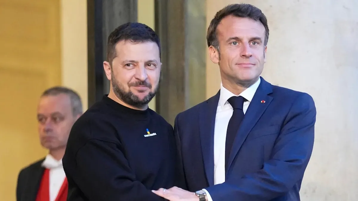 Ukrayna Devlet Başkanı Zelenskiy: Fransa ile tarihi bir anlaşma imzaladık