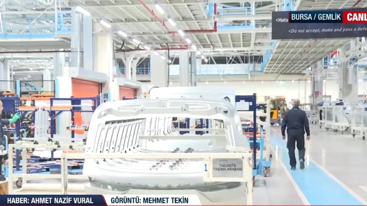 A Haber Togg üretim üssünde! Fabrika değil teknoloji merkezi