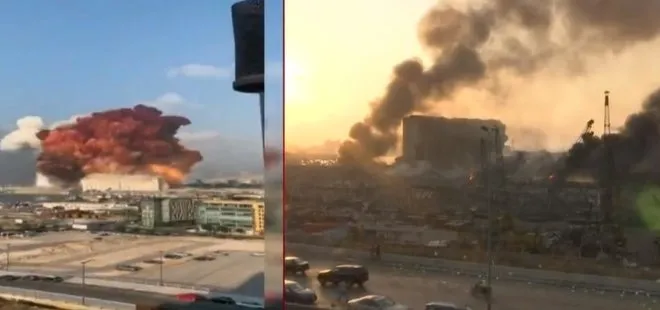 Lübnan’da eski Başbakan Saad el-Hariri’nin evi yakınlarında büyük patlama