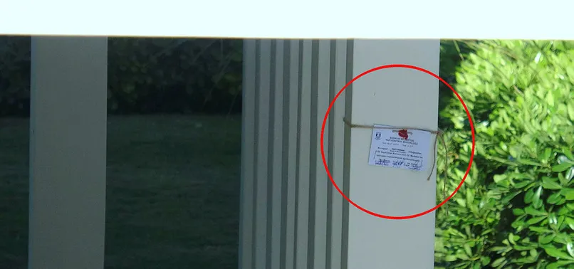 Son dakika: Yılmaz Özdil'in villasına '32'inci madde' uygulaması mührü görüntülendi