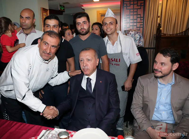 Başkan Erdoğan'dan Çengelköy'de esnaf ziyareti 20