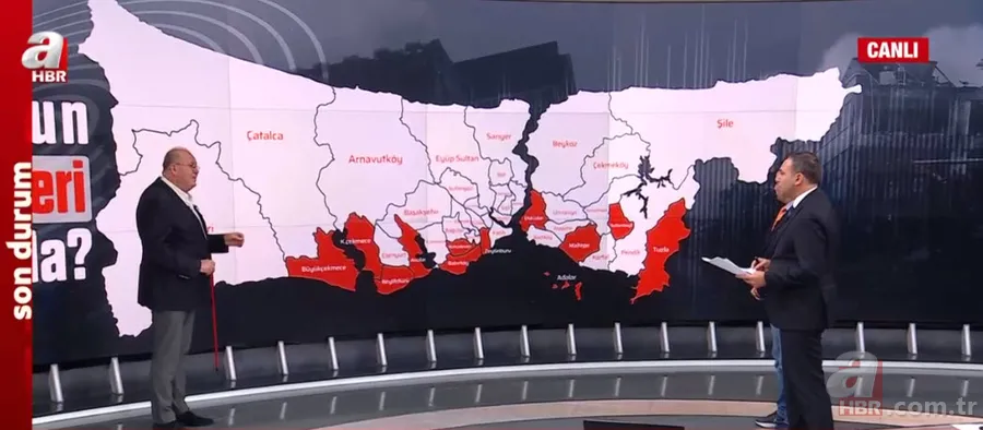 İstanbul'un en riskli "DEPREM" ilçeleri nereler? En sağlam hangi bölgeler? Prof. Dr. Şükrü Ersoy A Haber'de tek tek gösterdi: En tehlikeli yerler... 7