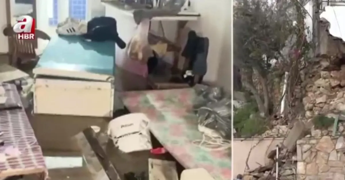 Bodrum'u sağanak ve dolu vurdu