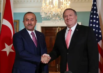 Bakan Çavuşoğlu, ABD'li mevkidaşıyla görüştü