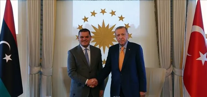 Başkan Erdoğan ile Libya Başbakanı Abdulhamid Dibeybe arasında kritik görüşme