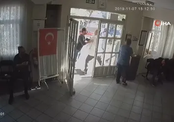 Rapor alamayan hasta, doktora kafa attı