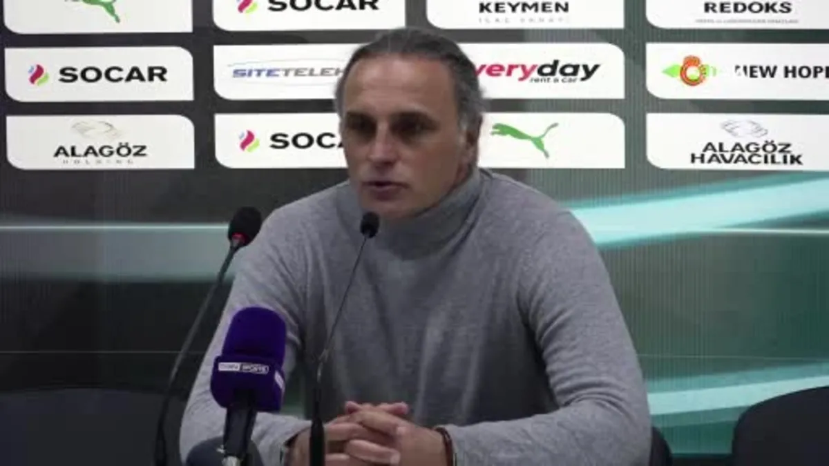 Iğdır FK - Bandırmaspor maçının ardından açıklamalar