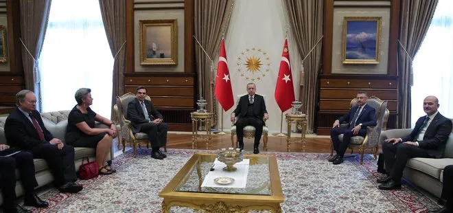 Başkan Erdoğan, AB Komisyon Başkan Yardımcısı Johansson’u kabul etti