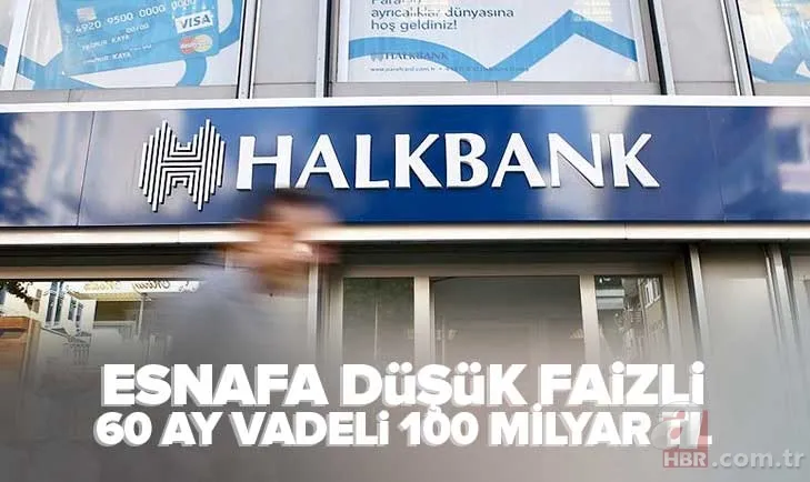 HALKBANK ESNAF KREDİ BAŞVURUSU | Esnafa düşük faizli 60 ay vadeli 500.000 TL kredi desteği! 0,75 faiz oranı! Kimler başvurabilir, şartları neler? 1