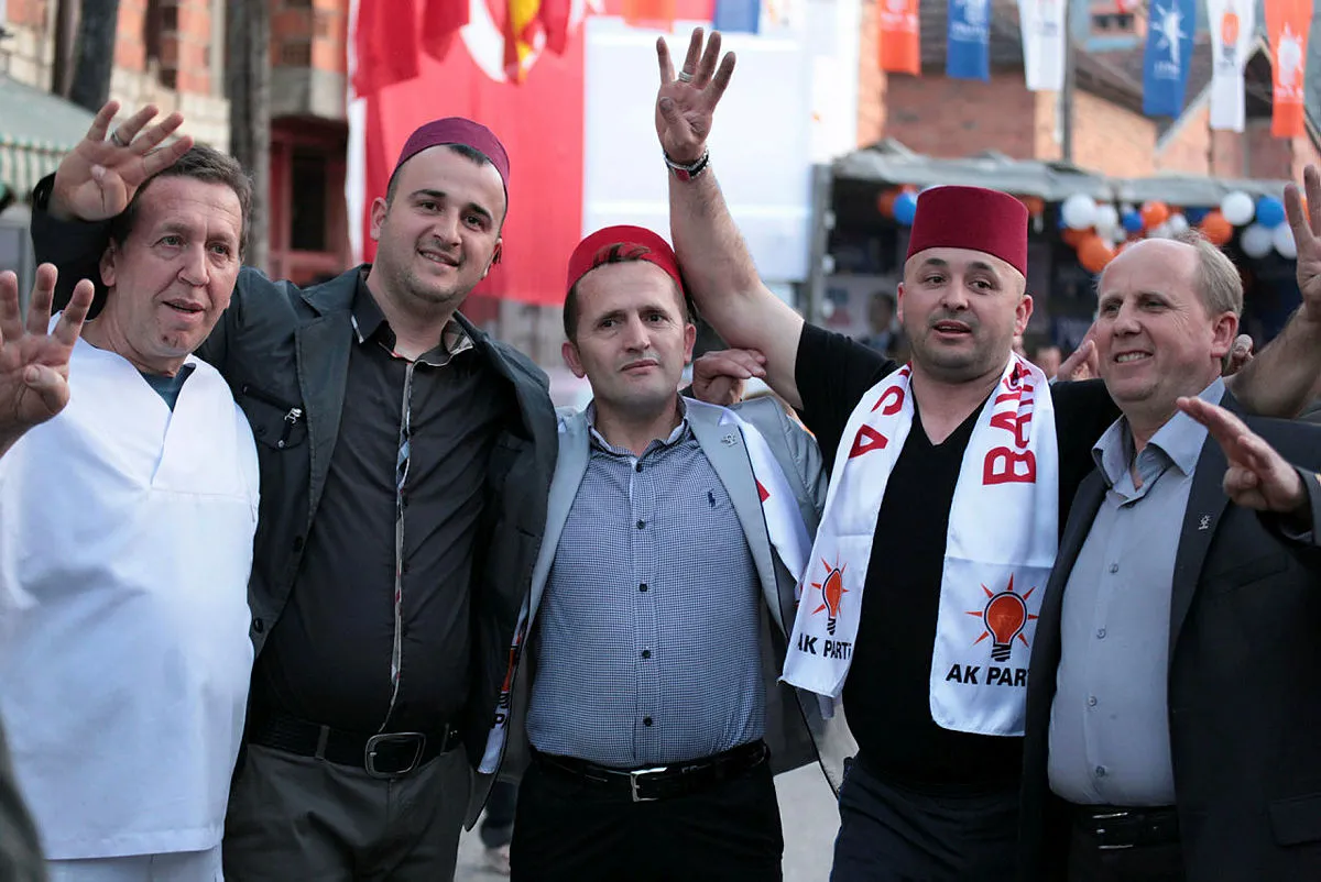 Makedonya’da Erdoğan aşkı