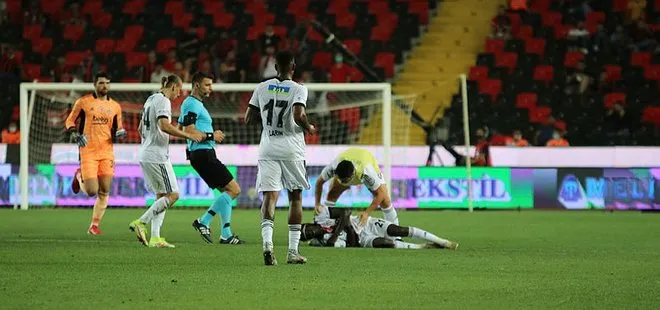 Gaziantep maçında bir anda yere yığılmıştı! Fabrice N’Sakala yeşil sahalara dönecek mi? Beşiktaş’tan flaş açıklama