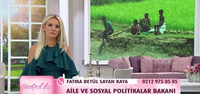 Esra Erol Arakan için çağrıda bulundu
