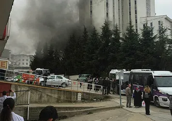 Ordu Devlet Hastanesi'nde yangın