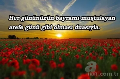 Arefe günü mesajları 2020: Resimli ve en güzel Kurban Bayramı arife günü mesajları ve sözleri 8