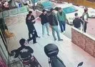 Avcılar’da bıçaklı kavga kamerada: 2 yaralı