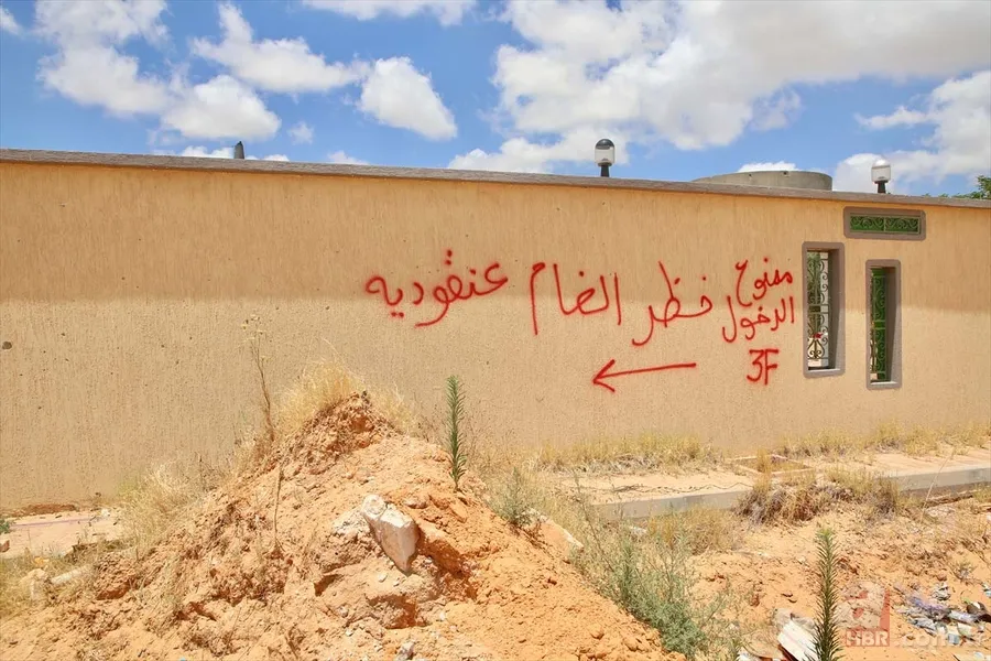 Türk kuvvetleri Libya'da Hafter milislerinin tuzakladığı patlayıcıları temizledi! O anlar böyle görüntülendi... 2