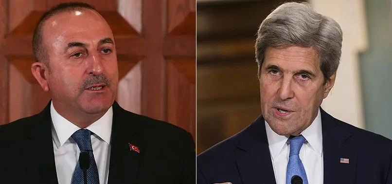 Çavuşoğlu ile Kerry telefonda görüştü