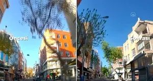 Büyük yıkım! İşte öncesi ve sonrası