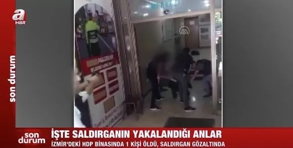 Son dakika: İzmir'de HDP binasına girerek 1 kişiyi öldüren Onur Gencer tutuklandı - 3