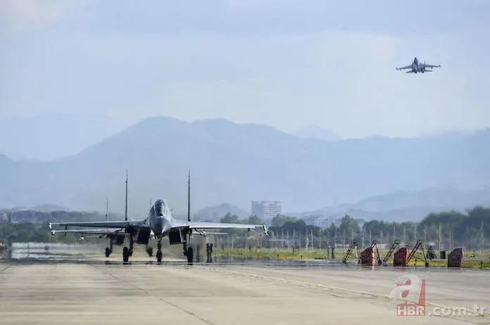 Tayvan gerginliği büyüyor! Çin savaş jetleri Tayvan Boğazı semalarında