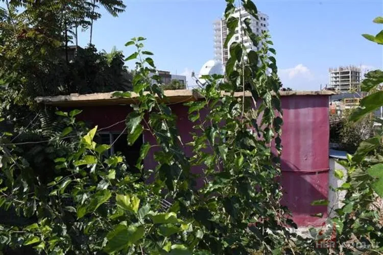 Mersin'de gizemli kazı! Kırmızı ev uydu görüntülerine kapatıldı 4